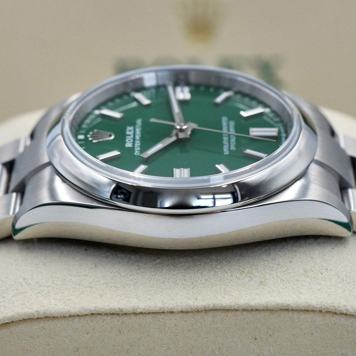Rolex Oyster Perpetual 36 Green Dial 126000 -  Full Set (2025)