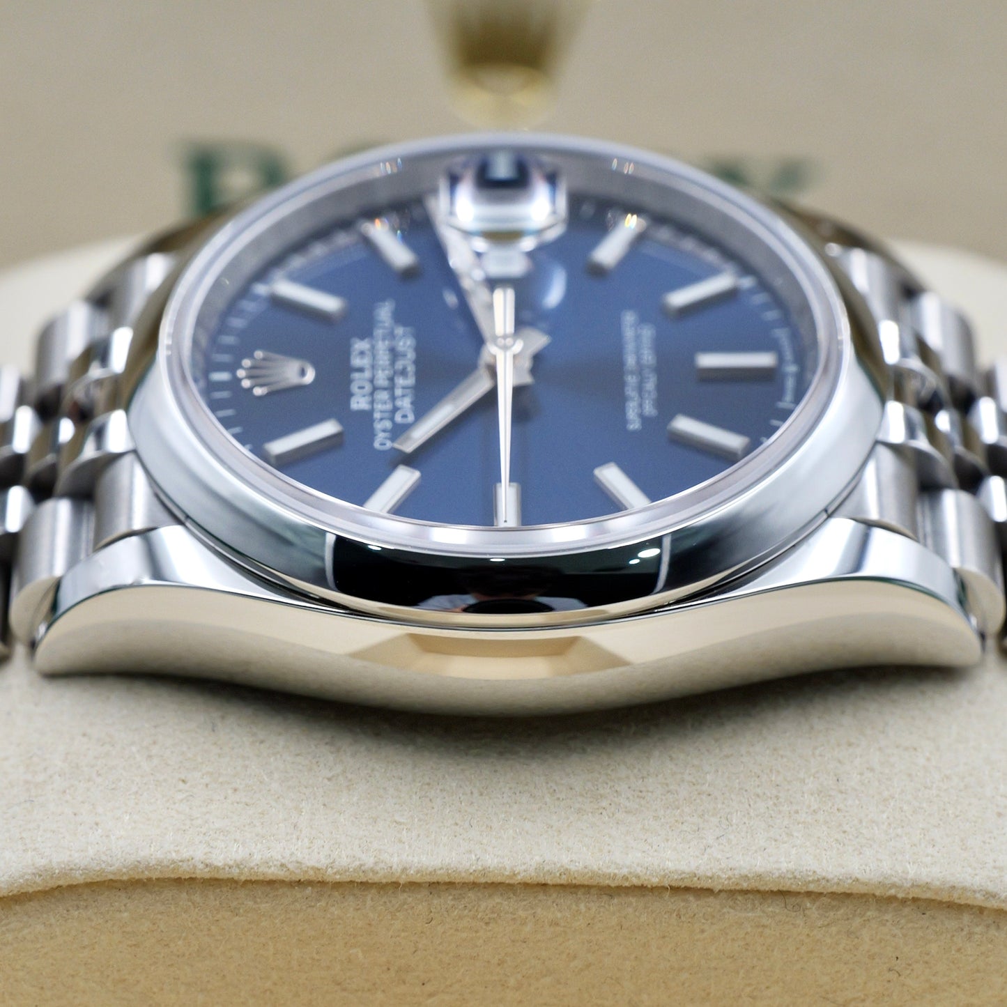 Rolex Datejust 36 Blue Dial Jubilee 126200 - Full Set (2025)