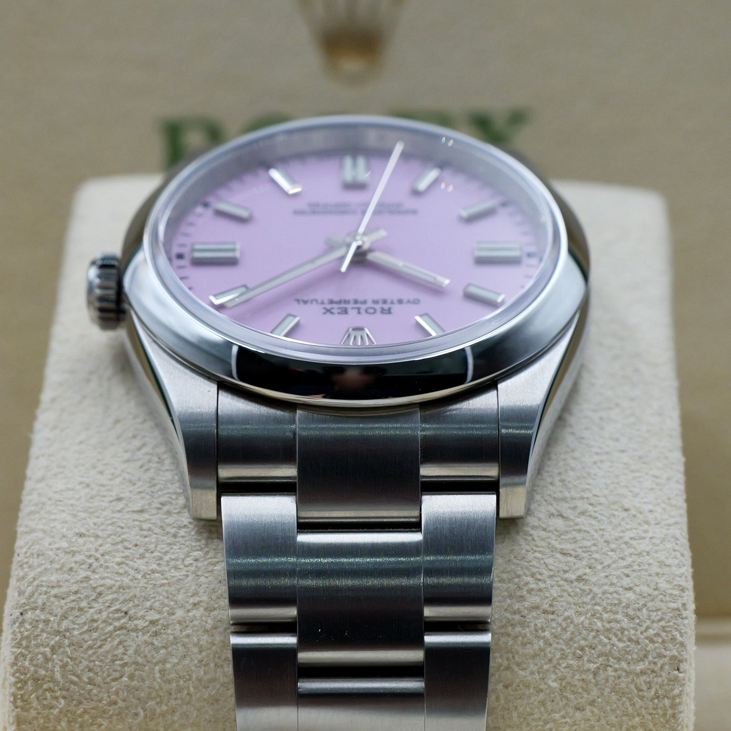 Rolex Oyster Perpetual 36 Candy Pink 126000 - Full Set (2023)