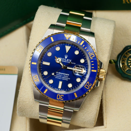Rolex Submariner Date 'Bluesy' 126613LB - Full Set (2021)