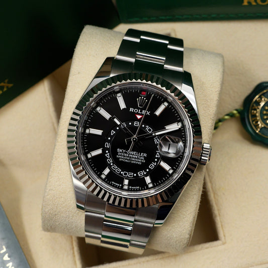 Rolex Sky-Dweller Black Dial 336934 Full Set 2023