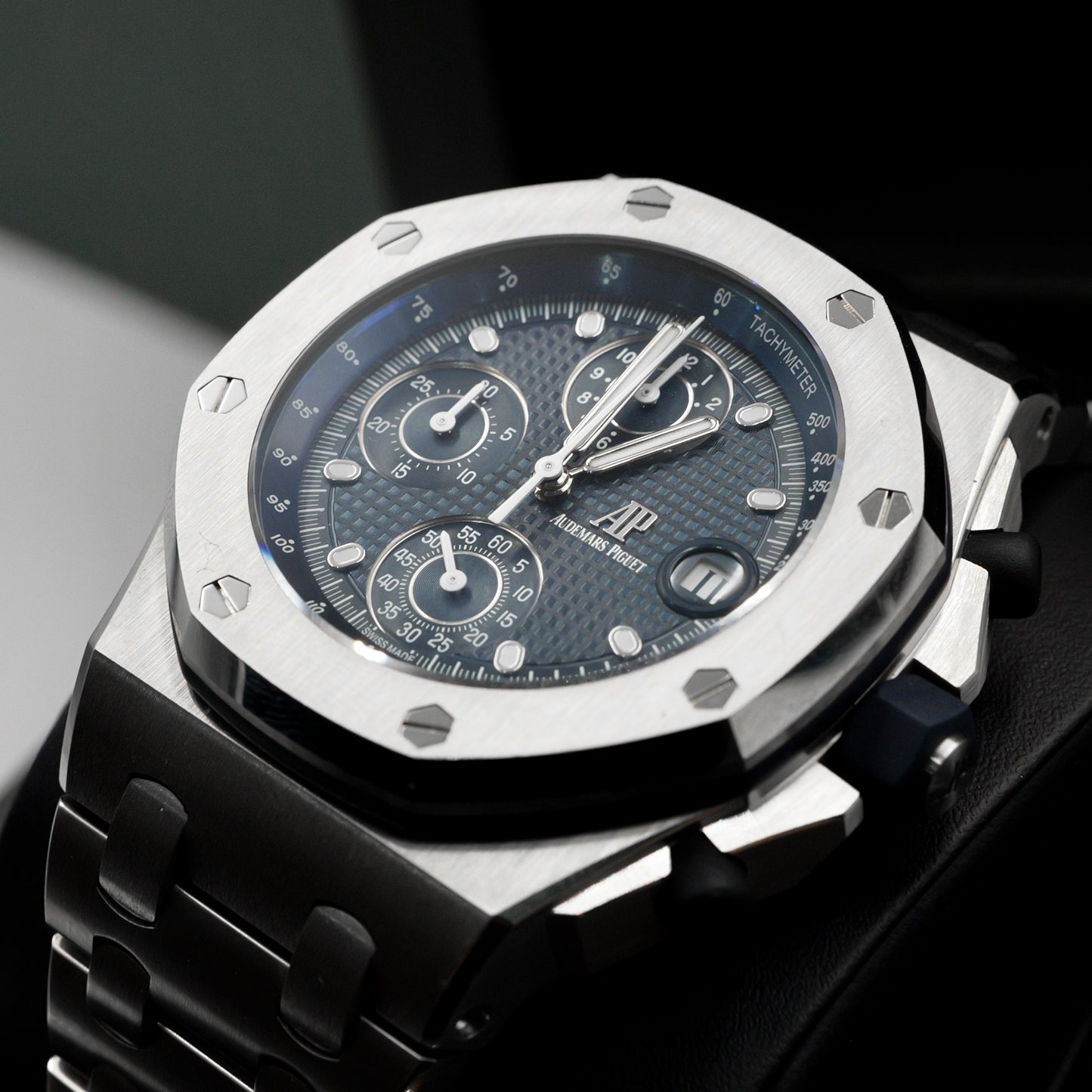 Audemars Piguet Royal Oak Offshore Chronograph Blue Dial 26238ST Full Set 2023
