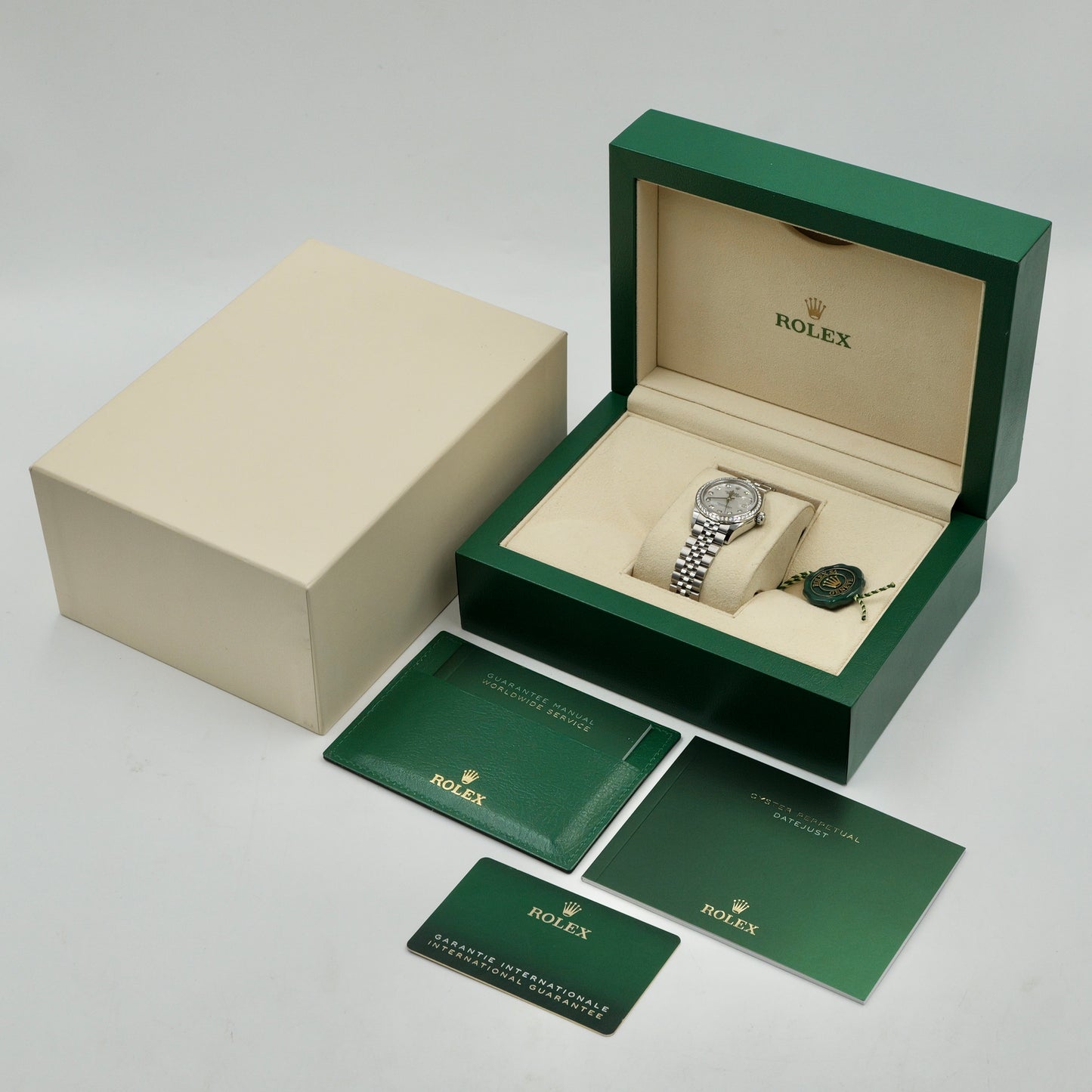 Rolex Lady-Datejust Mother Of Pearl 279384RBR - Full Set (2021)