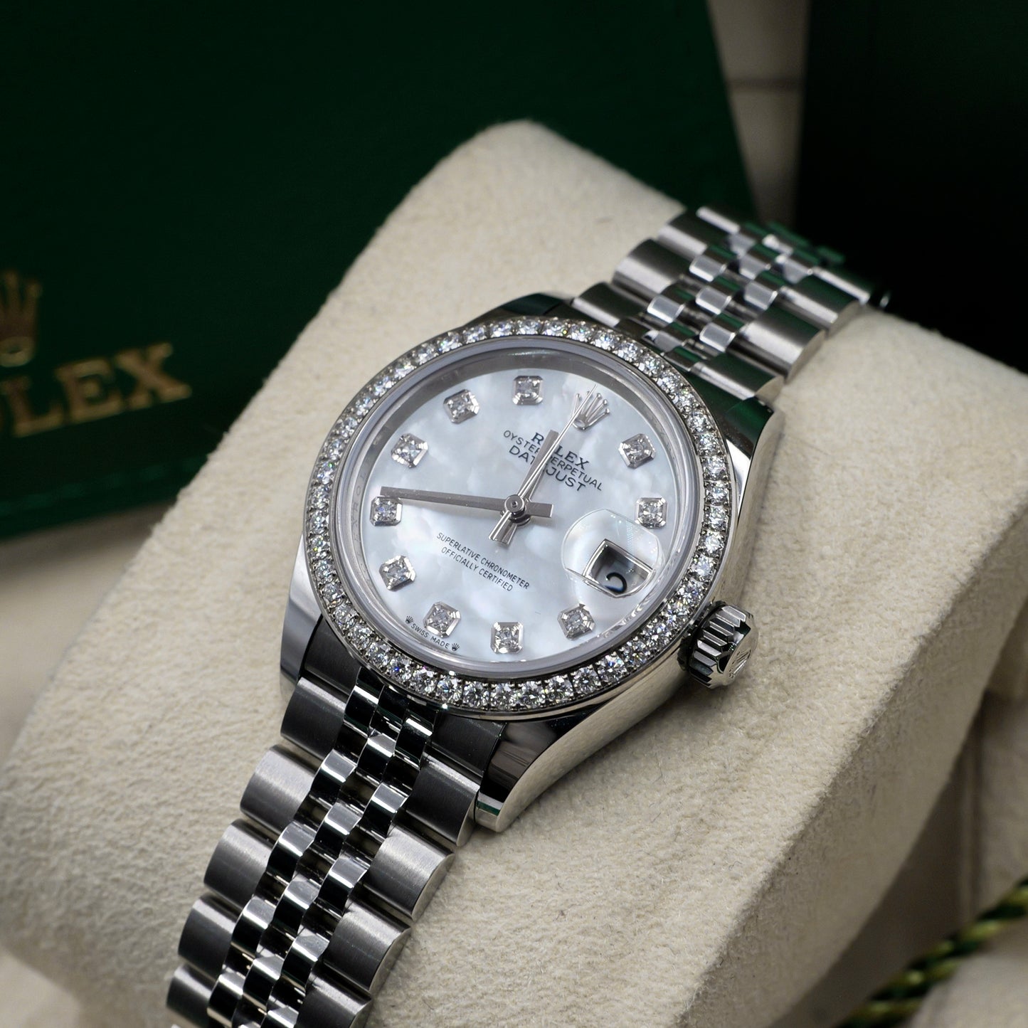 Rolex Lady-Datejust Mother Of Pearl 279384RBR - Full Set (2021)