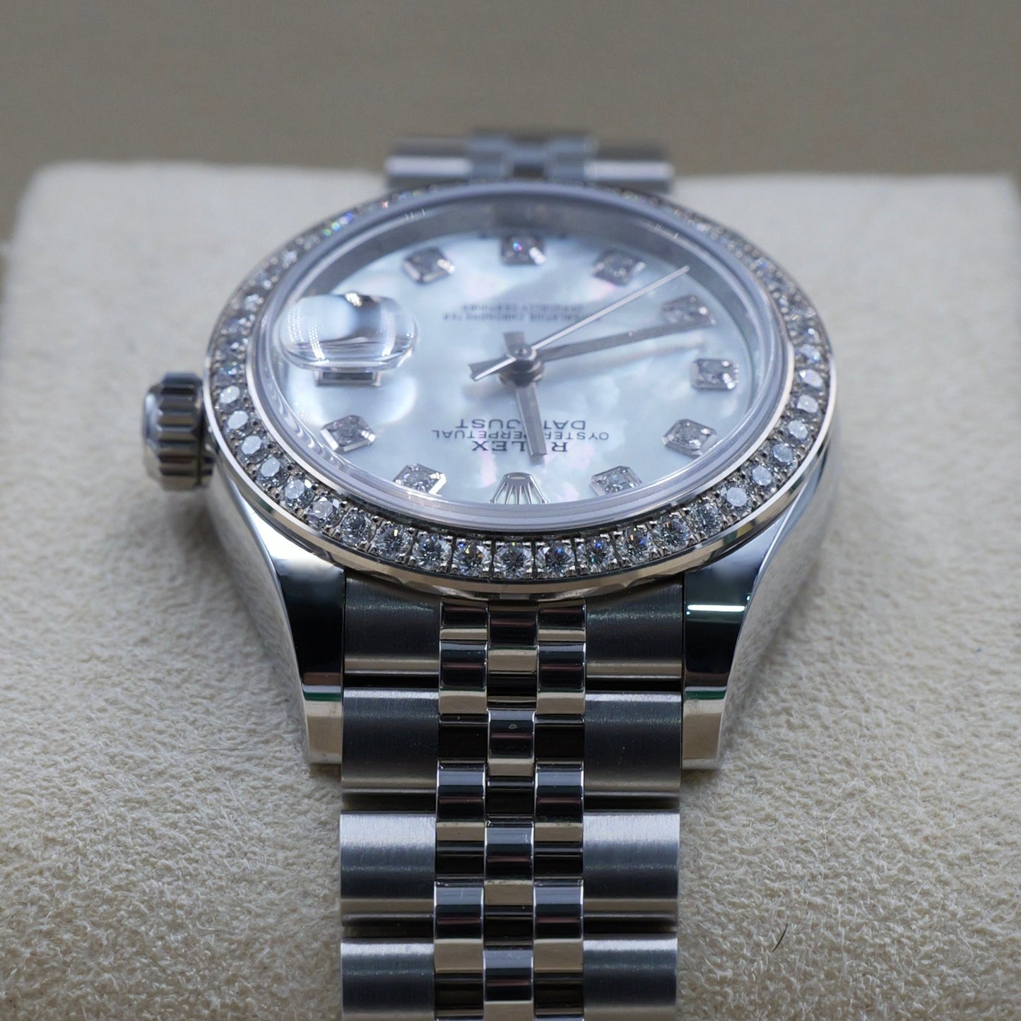 Rolex Lady-Datejust Mother Of Pearl 279384RBR - Full Set (2021)