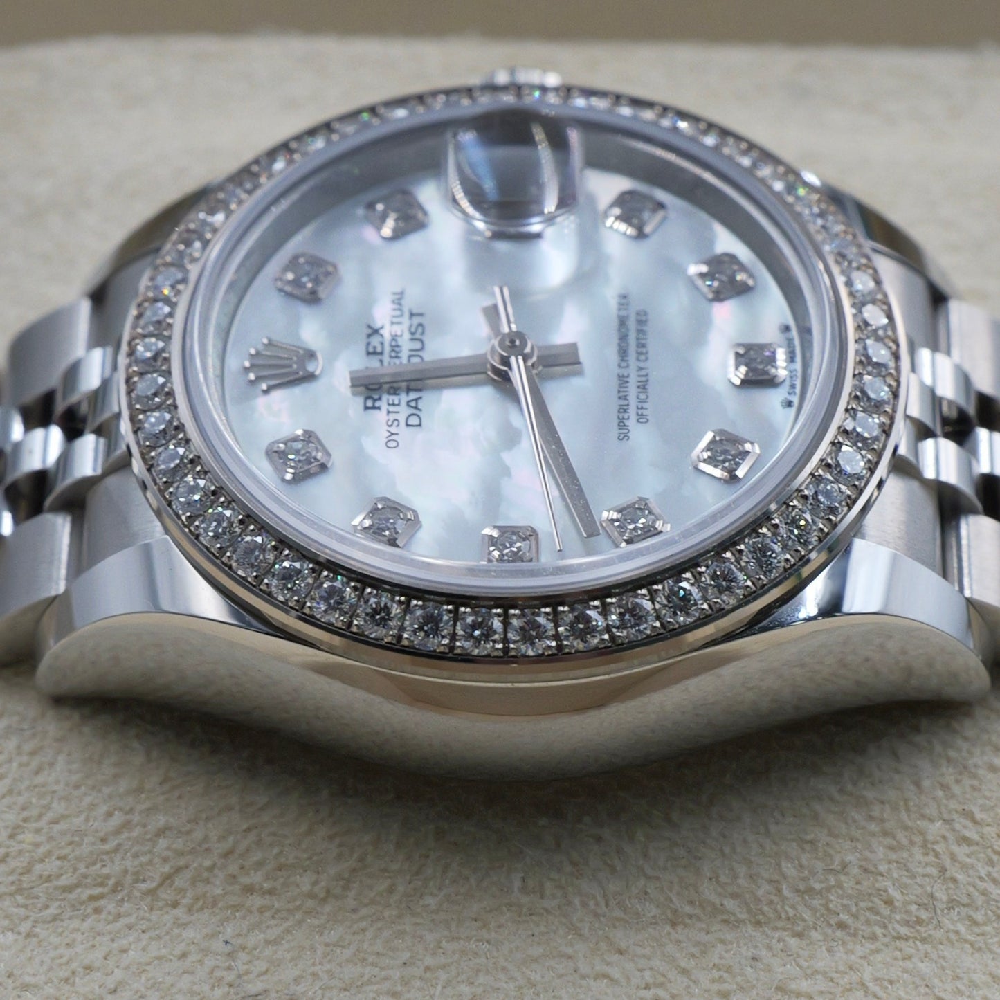 Rolex Lady-Datejust Mother Of Pearl 279384RBR - Full Set (2021)