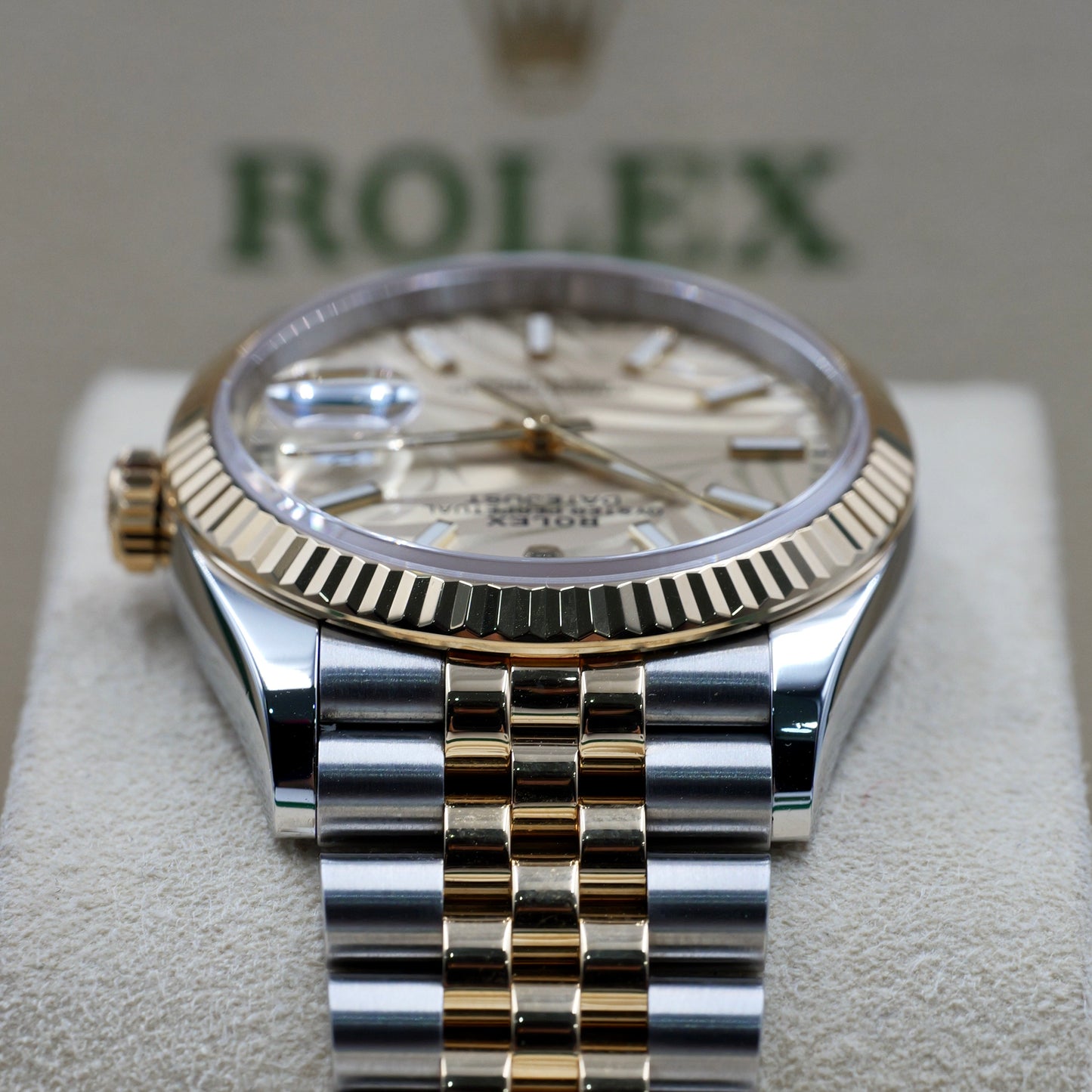 Datejust 36 Motif Palm Dial