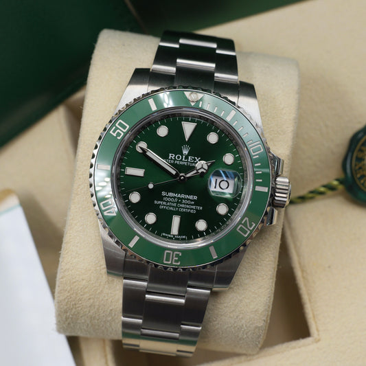 Rolex Submariner Date 'Hulk' 116610LV - Full Set (2020)
