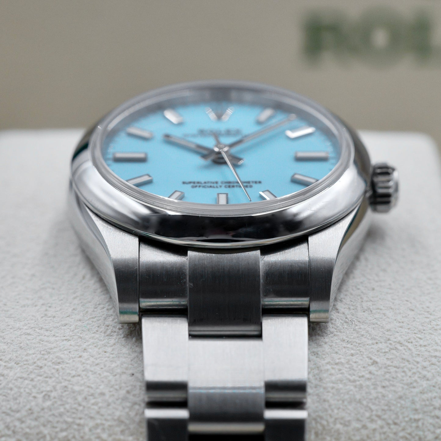 Rolex Oyster Perpetual 31 Tiffany Blue 277200 - Full Set (2021)