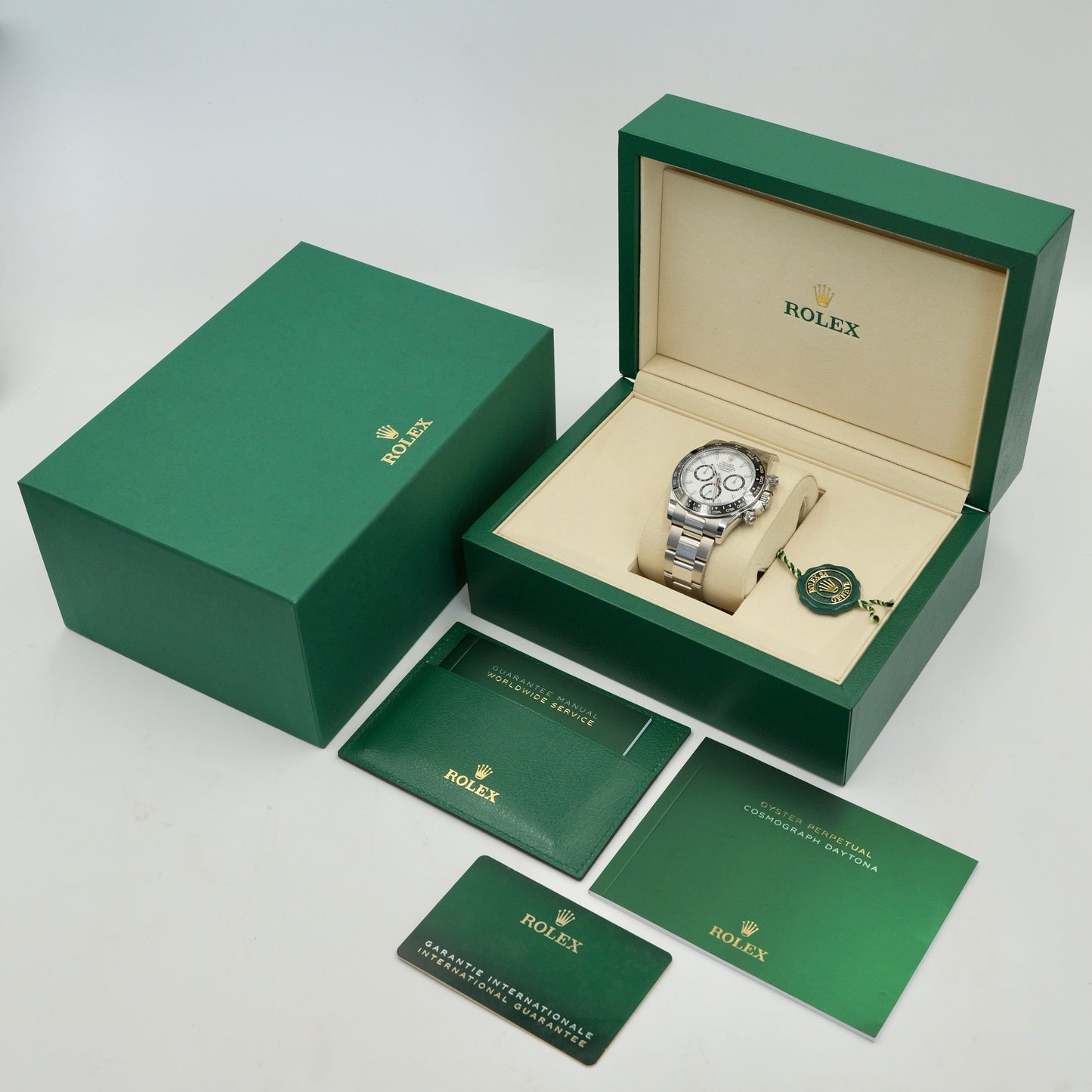 Rolex Daytona Panda New Ref 126500LN Full Set 2025