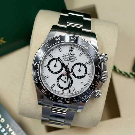 Rolex Daytona Panda New Ref 126500LN Full Set 2025