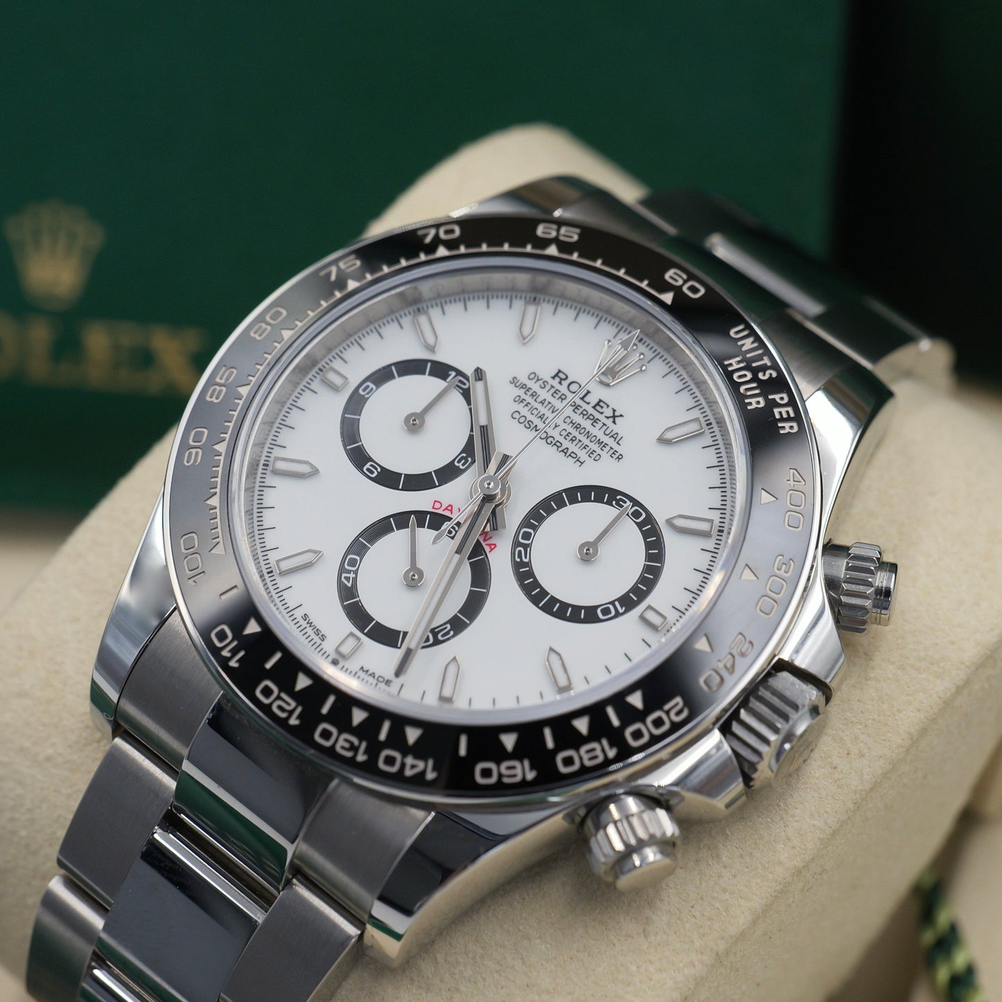 Rolex Daytona Panda New Ref 126500LN Full Set 2025
