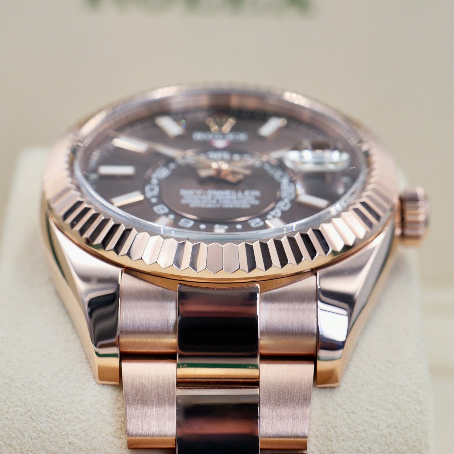 Rolex Sky-Dweller Chocolate Dial 326935 Full Set 2021