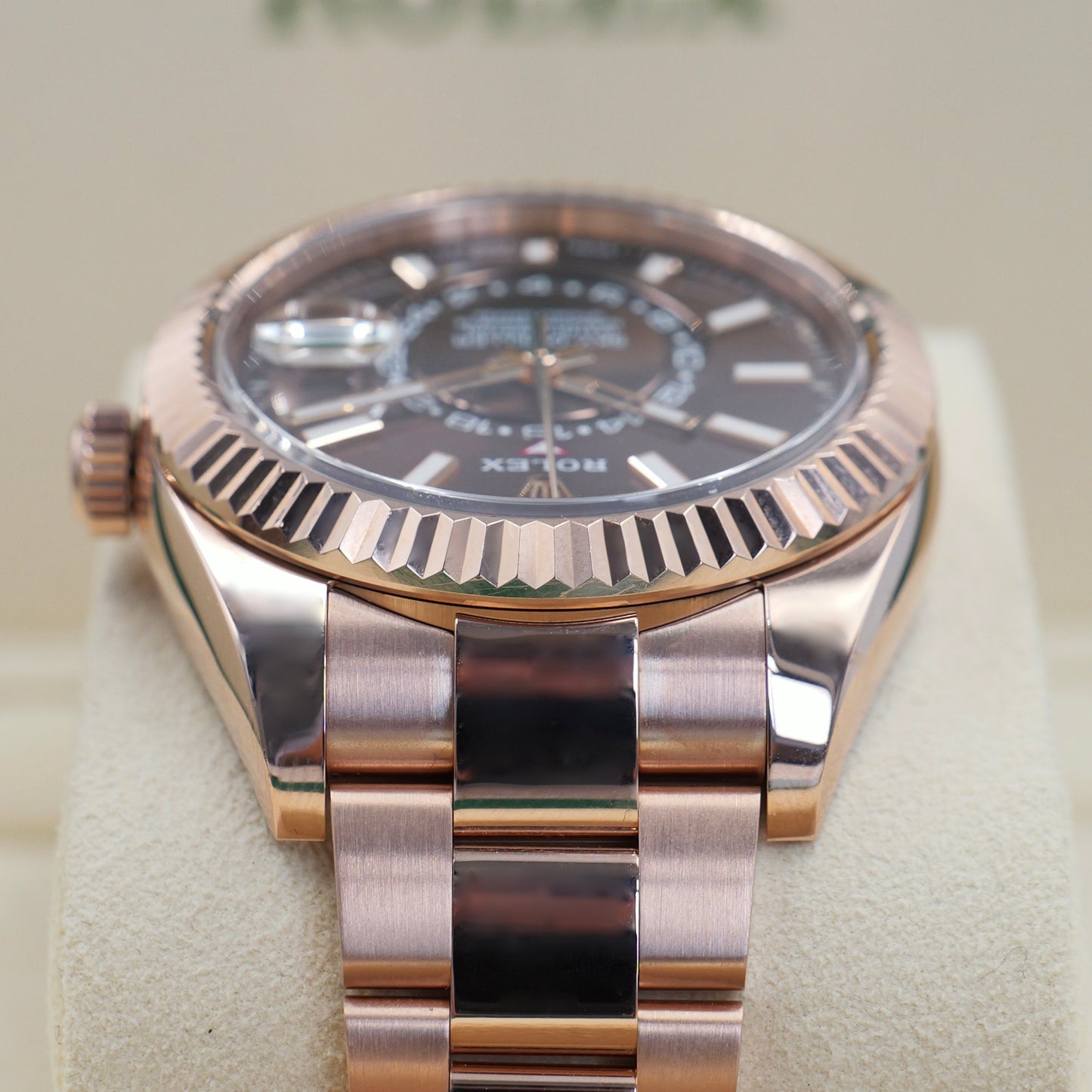 Rolex Sky-Dweller Chocolate Dial 326935 Full Set 2021
