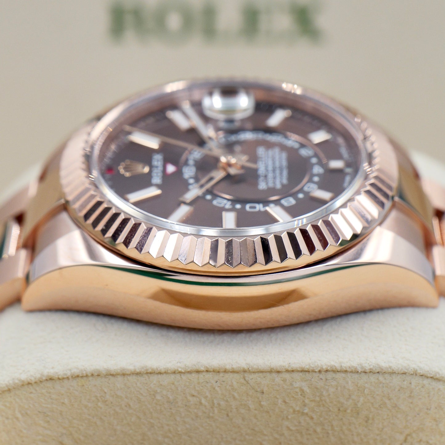 Rolex Sky-Dweller Chocolate Dial 326935 Full Set 2021