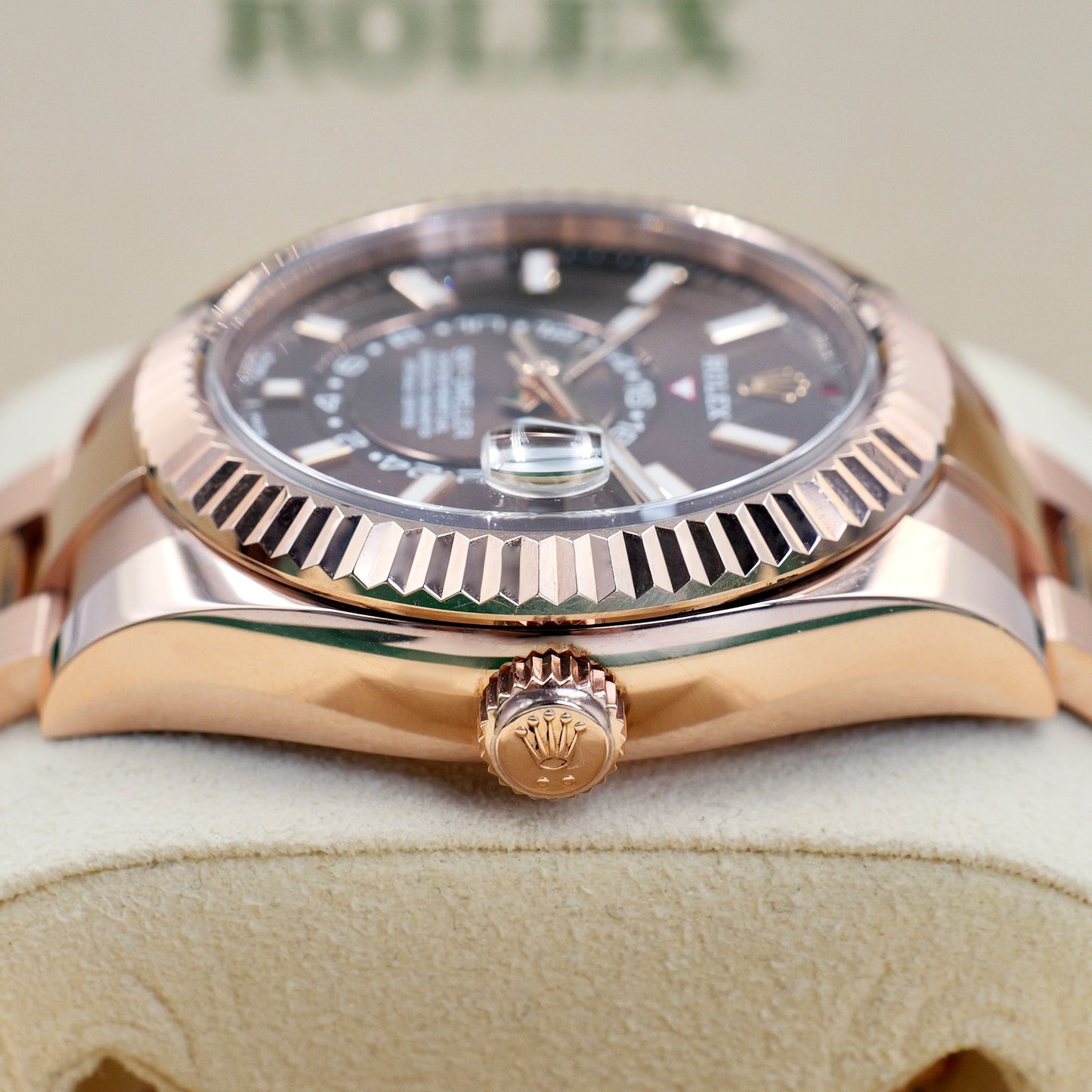 Rolex Sky-Dweller Chocolate Dial 326935 Full Set 2021