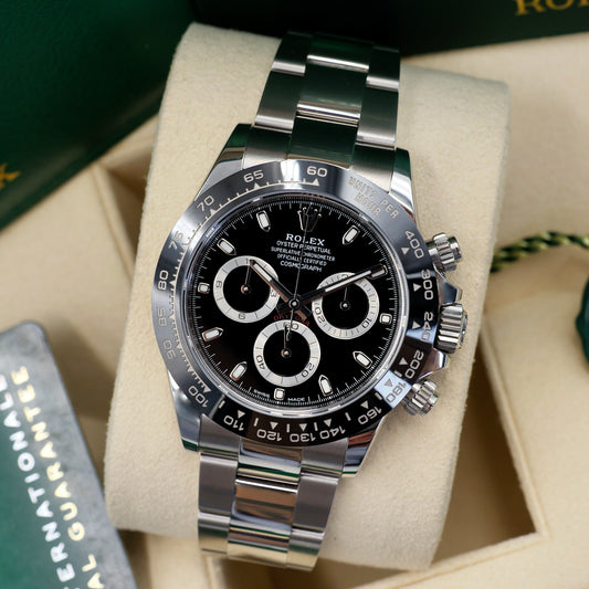 Rolex Daytona Black Dial 116500LN Full Set 2022
