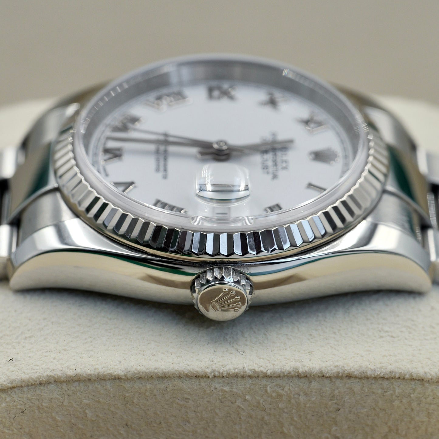 Rolex Datejust 36 White Roman Dial 116234 - Full Set (2017)