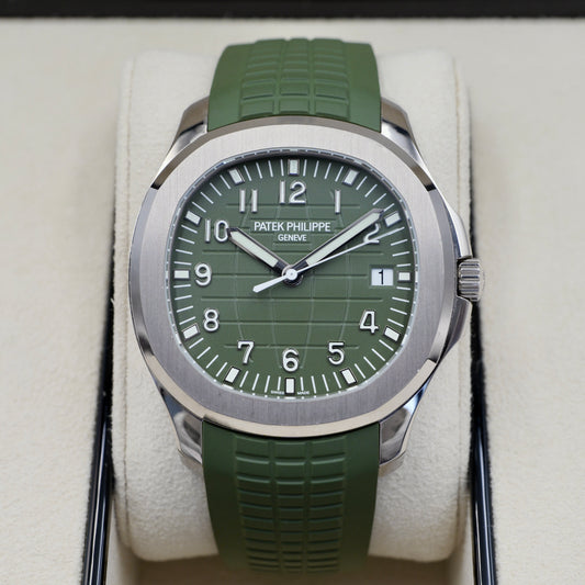 Patek Philippe Aquanaut Green 5168G-010 - Full Set (2024)