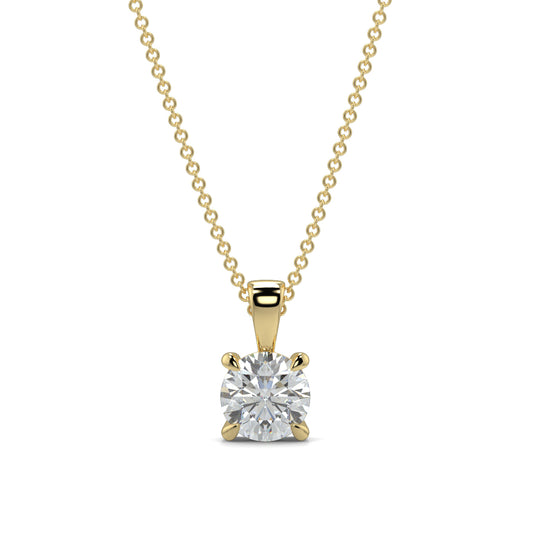 Plain Solitare Pendants