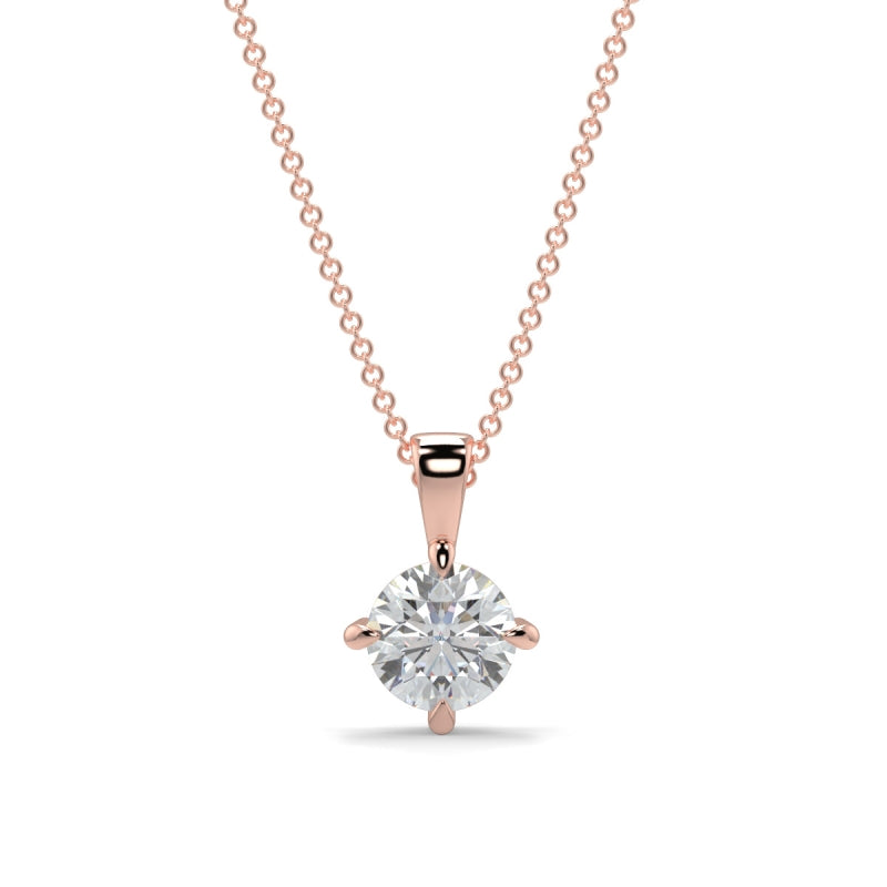 Plain Solitaire Pendants