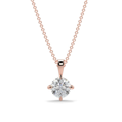 Plain Solitaire Pendants