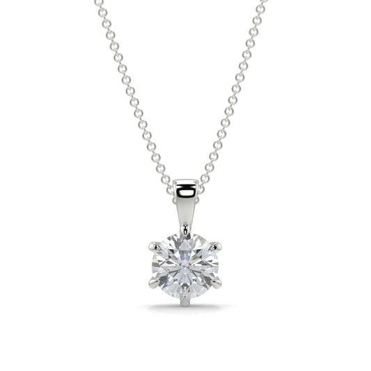 Plain Solitare Pendants