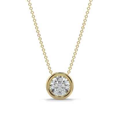 Plain Solitaire Pendants