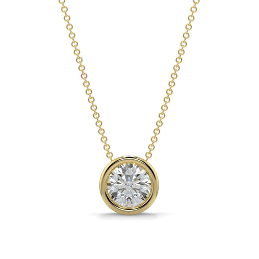 Plain Solitaire Pendants
