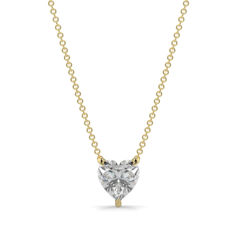 Plain Solitaire Pendants