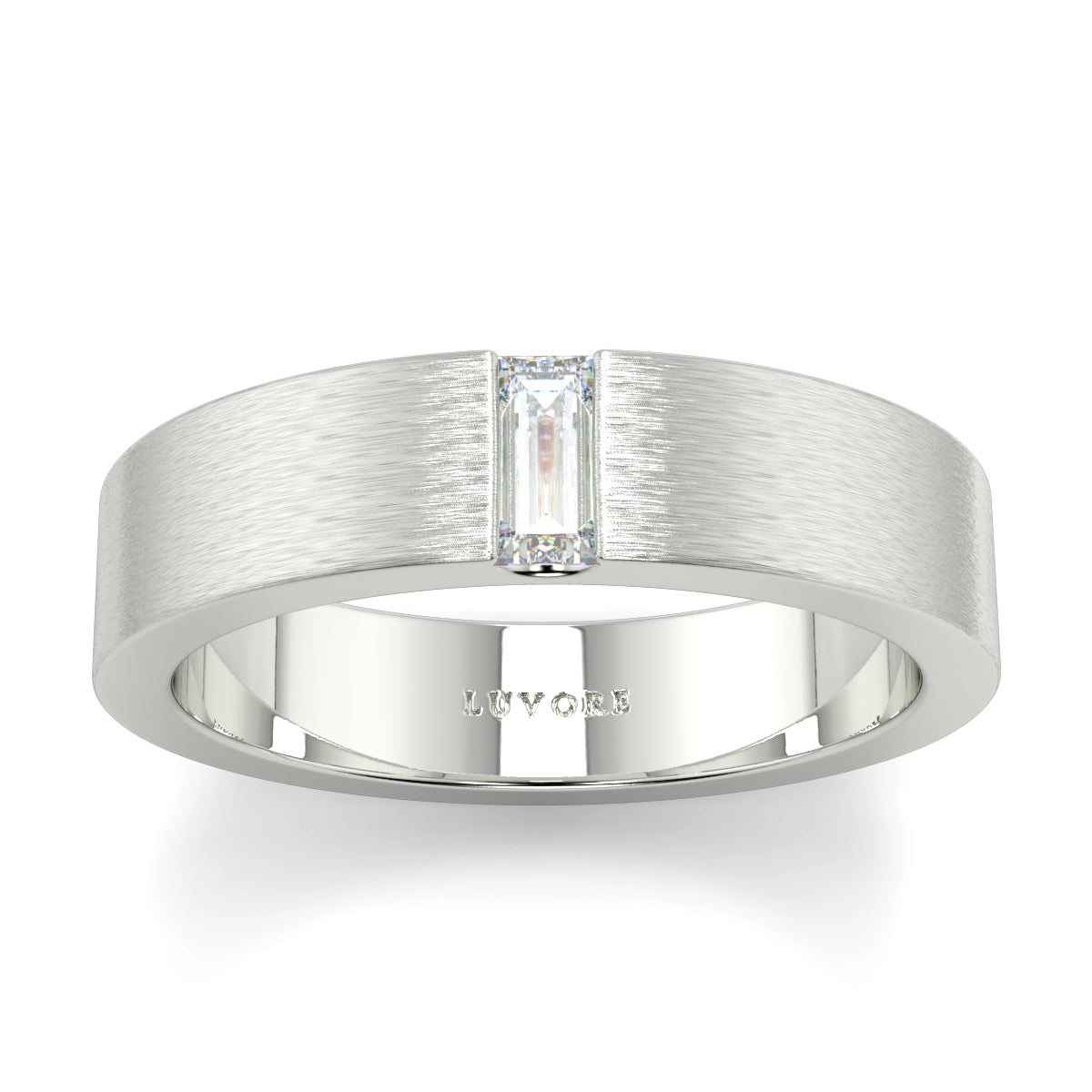 Matte Finish - 5.00mm - Gents Wedding Band