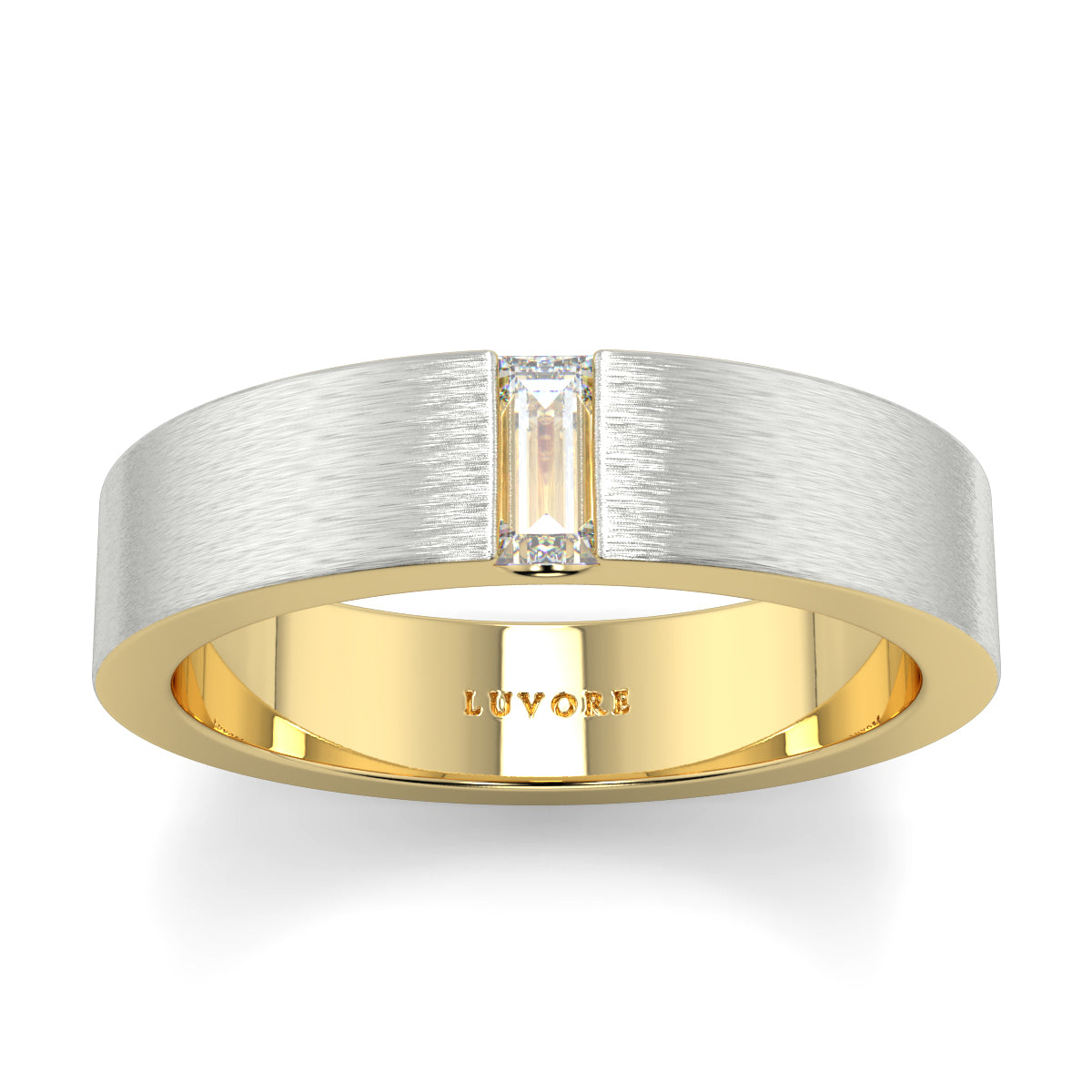 Matte Finish - 5.00mm - Gents Wedding Band