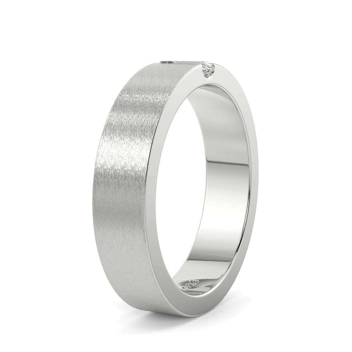 Matte Finish - 5.00mm - Gents Wedding Band