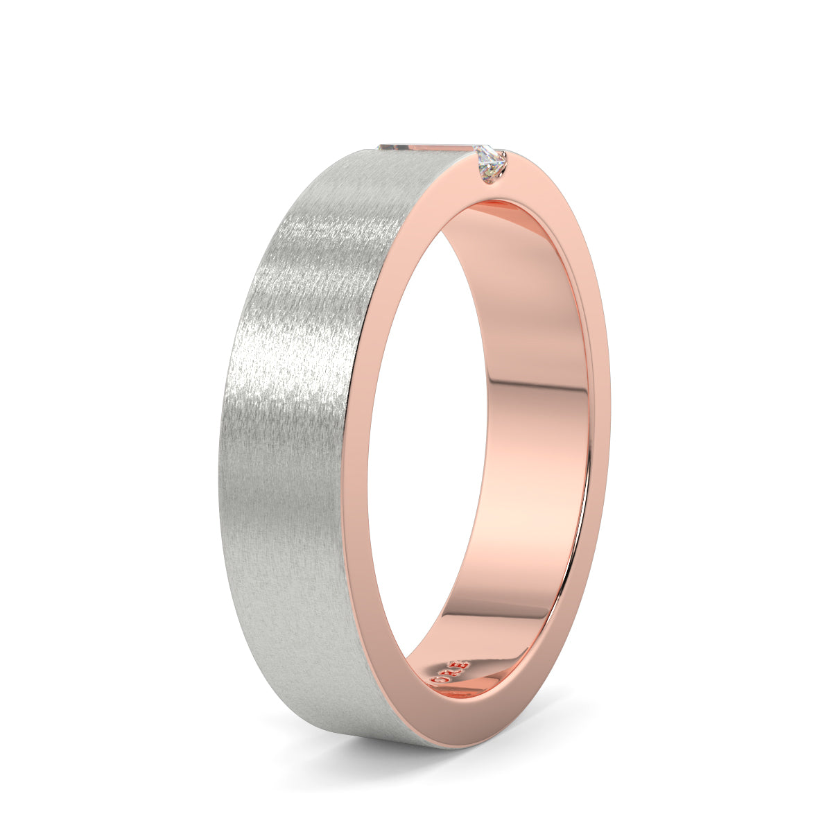 Matte Finish - 5.00mm - Gents Wedding Band