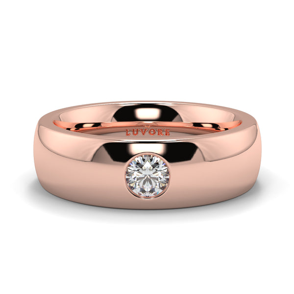 6mm Wedding band diamond set rounded court shape gents and ladies luvore diamond platinum rose gold (10).jpg