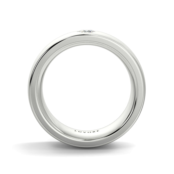 Solitaire - 6.00mm - Gents Wedding Band
