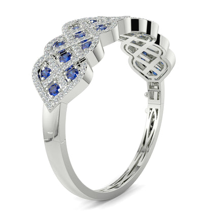 8-Bracelet_1 yb jewellers sapphire and diamond bangle 