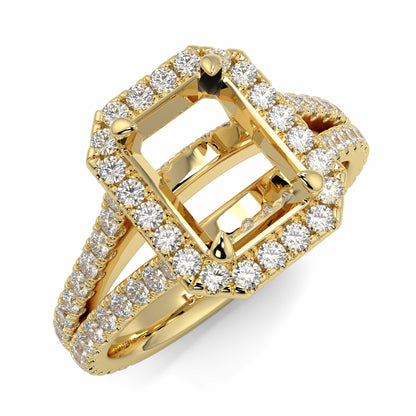 Iris - Split Halo - Ring Mount