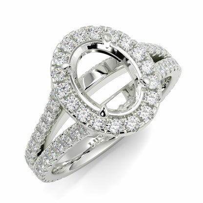 Iris - Split Halo - Ring Mount