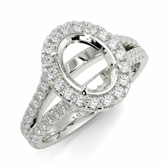 Iris - Split Halo - Ring Mount