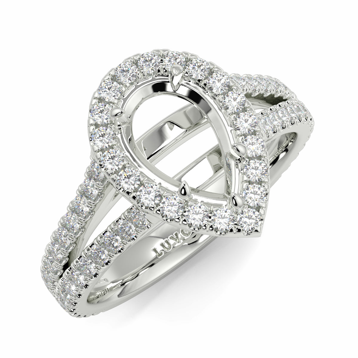 Iris - Split Halo - Ring Mount