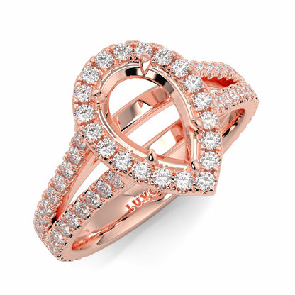 Iris - Split Halo - Ring Mount