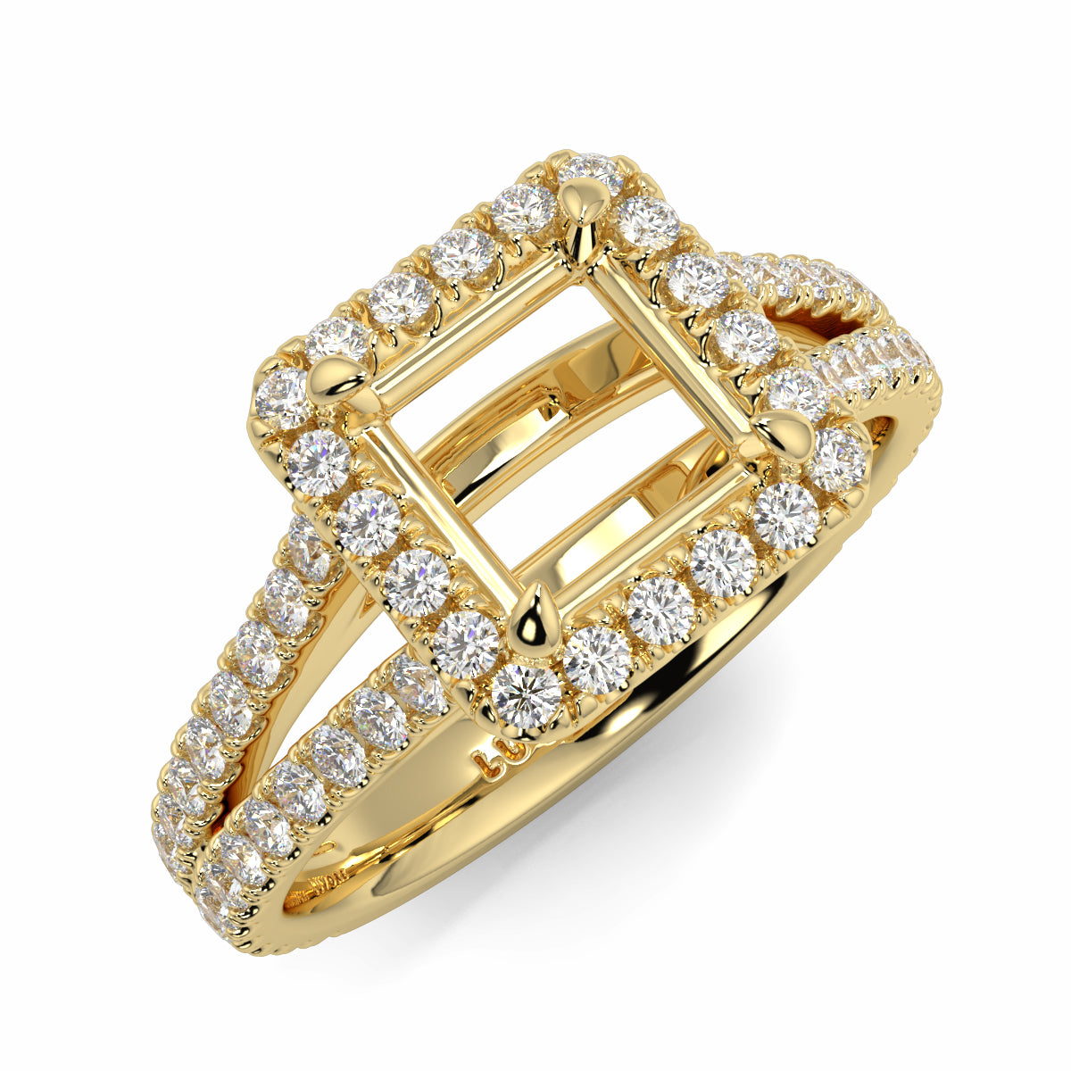 Iris - Split Halo - Ring Mount