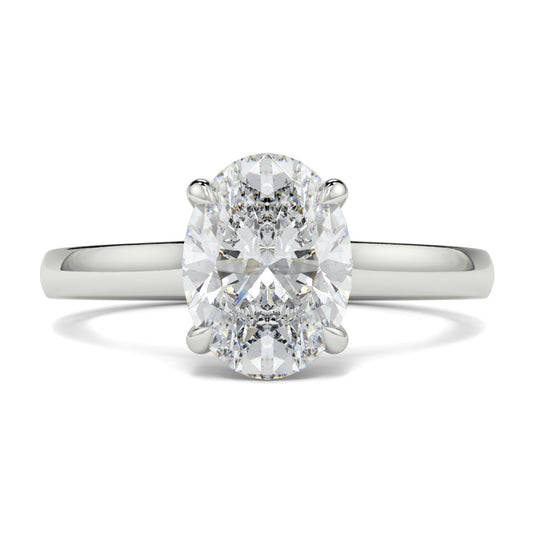 Cometta - 2 Ct - Oval Diamond