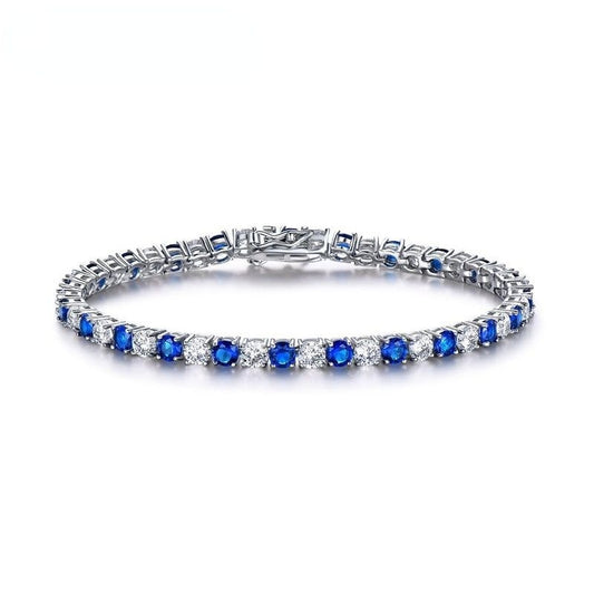 Sapphire Diamond Bracelet