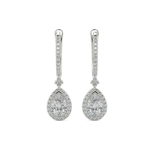 Soleil - 3ct Total - Diamond Drop Earrings
