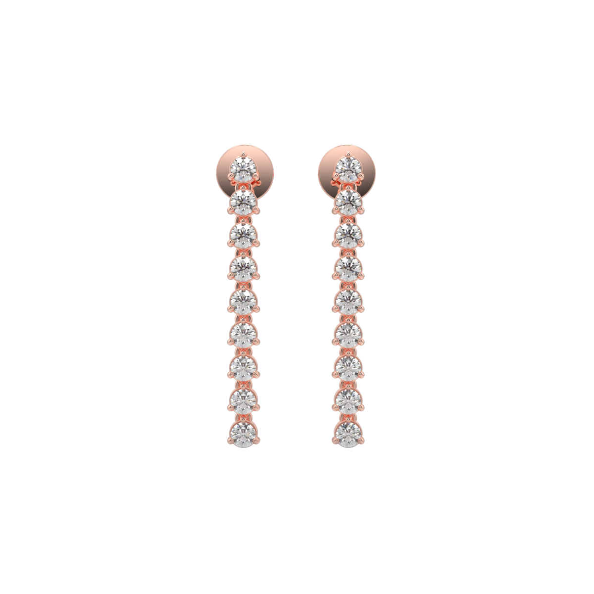 Brielle - 1ct - Diamond Drop Earrings
