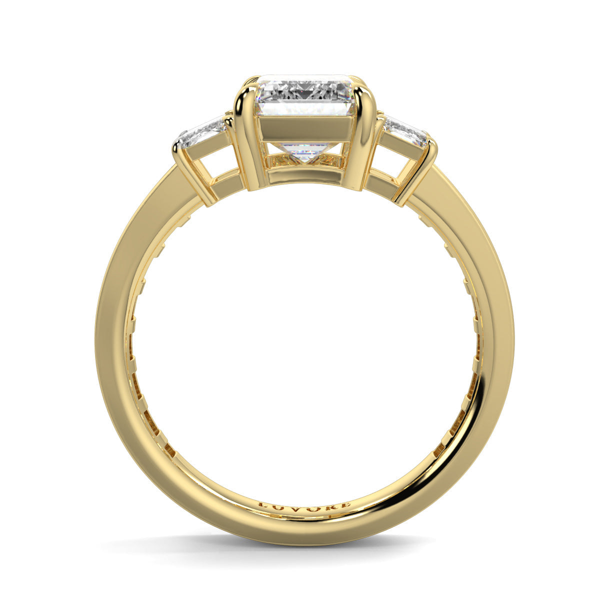 Radiance - 2.5 CT - Emerald Trilogy ring