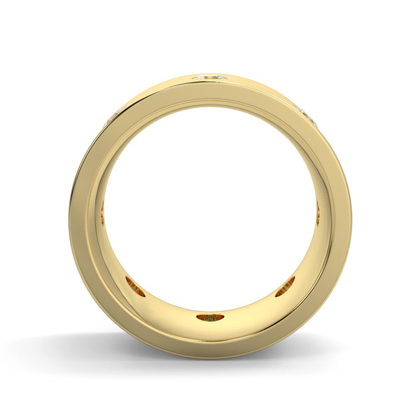 Gents round cut Diamond wedding Bands Luvore diamonds Platinum Gold Rose  (14).jpg