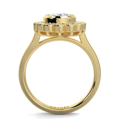 Diana - Cluster Halo - Ring Mount